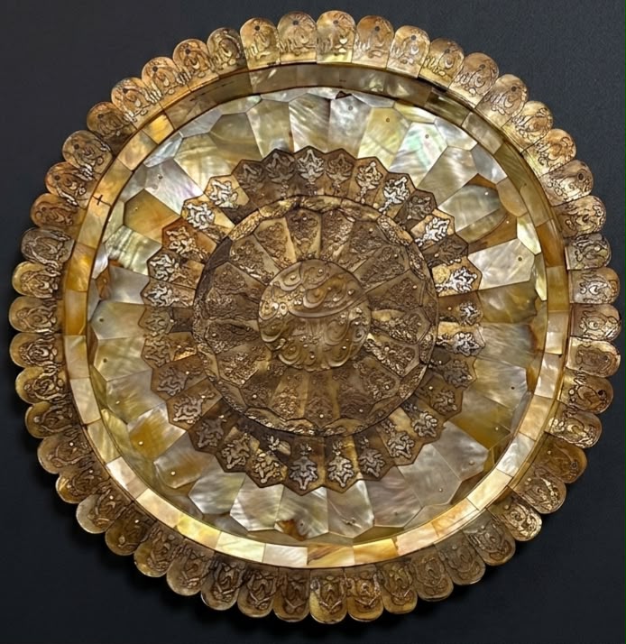 MOTHER OF PEARL PLATE
